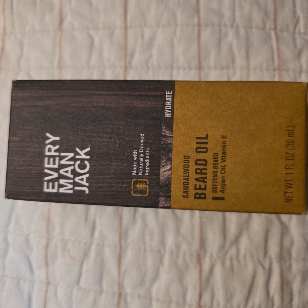 Every Man Jack Sandalwood Beard Oil